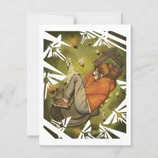 Carte Postale Ellie faisant une sieste