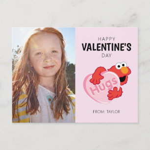 Carte Postale Elmo dans la Saint-Valentin du cœur
