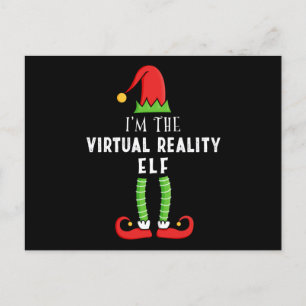 Carte Postale Élue de la réalité virtuelle Cadeau de Noël pour l