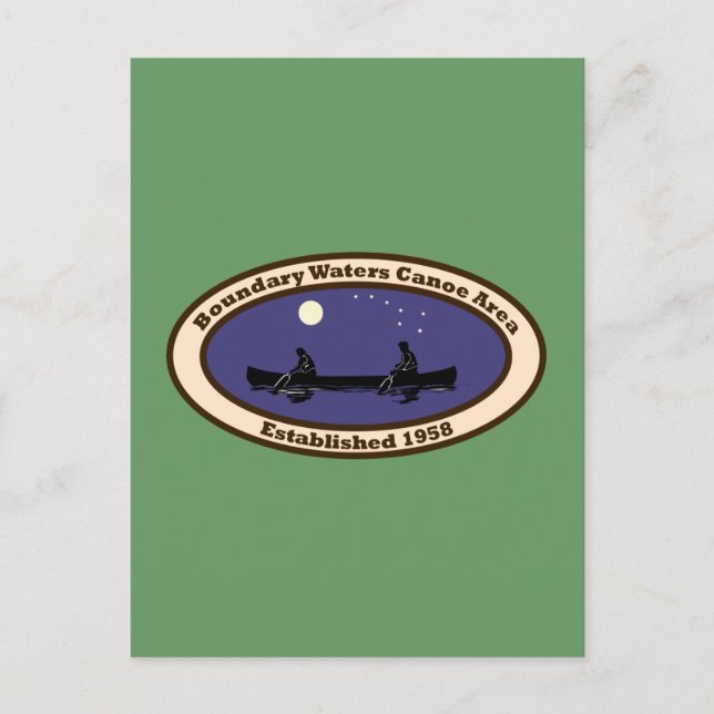 Carte Postale Emblème BWCA (Devant)