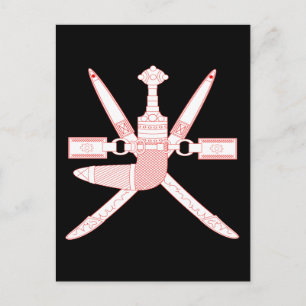 Carte Postale emblème de femme