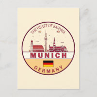 Emblème de la ville de Munich en Allemagne