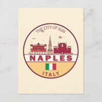 Emblème de la ville de Naples Italie
