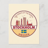 Emblème de la ville de Stockholm en Suède