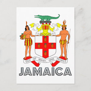 Carte Postale Emblème jamaïcain