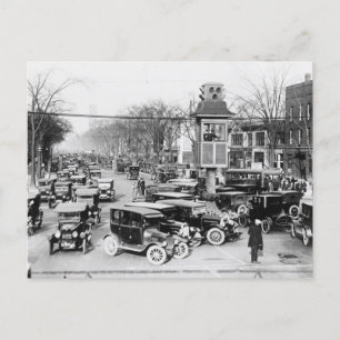 Carte Postale Embouteillage à Détroit