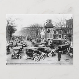 Carte Postale Embouteillage à Détroit
