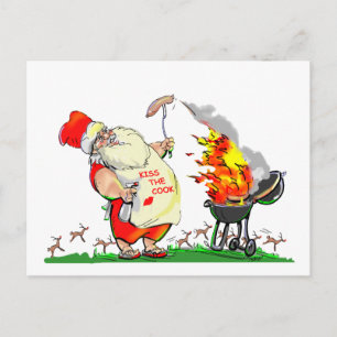 Carte Postale Embrasse Le Cuisinier