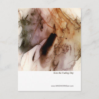 Carte Postale Embrasse le jour du décolleté