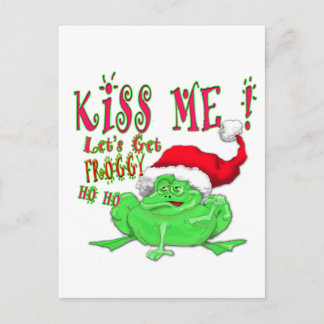 Carte Postale Embrasse-moi et Froggy