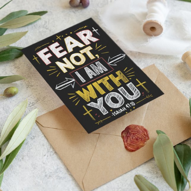 Carte Postale Embrassez le courage, je suis à vos côtés (Créateur téléchargé)