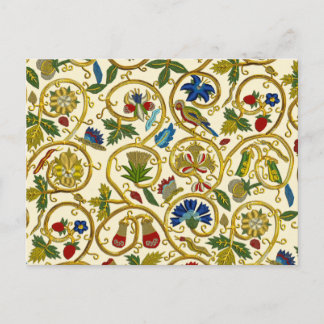 Carte Postale Embroderies élisabéthaines de tourbillon - Imitati