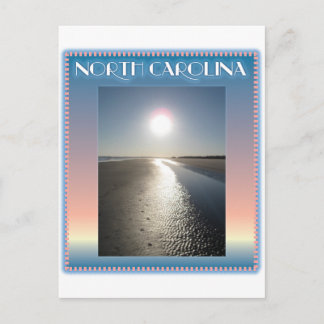 Carte Postale Emerald Isle Beach, NC à Sunset