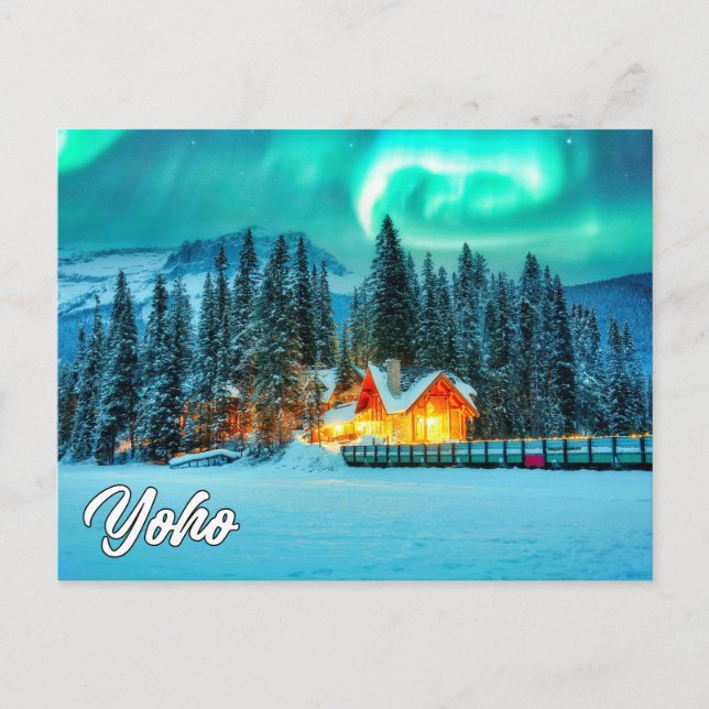 Carte Postale Emerald Lake & Lodge, Yoho National Park (Devant)