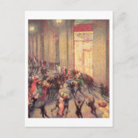 Émeute dans la Galleria, 1909 (huile sur toile)