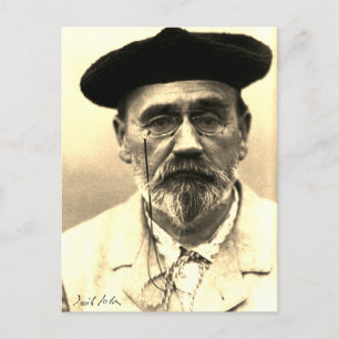 Carte Postale Émile Zola, c. 1902