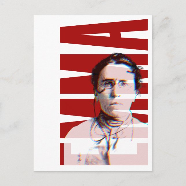Carte Postale EMMA Goldman, L'histoire féminine féministe anarch (Devant)