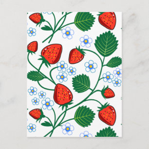 Carte Postale Emma Janeway Strawberries