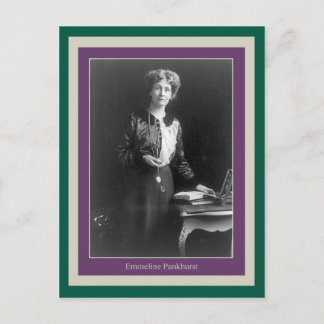 Carte Postale Emmeline Pankhurst