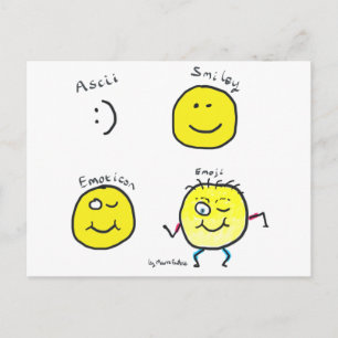 Carte Postale Emoji