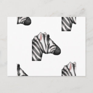Carte Postale emoji zebra