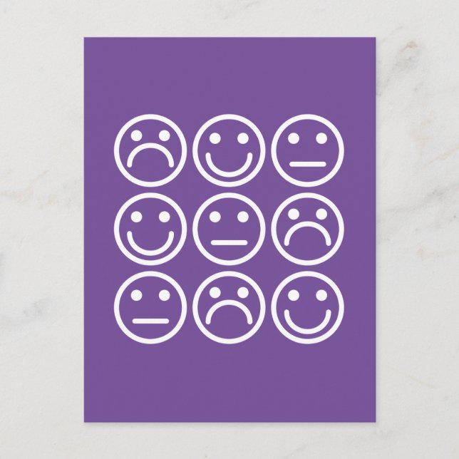 Carte Postale Émotions mêlées (Devant)