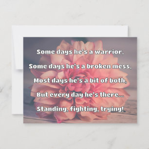 Carte Postale Empath Strength Positive Citation Encouragement