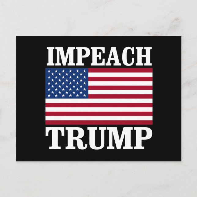 Carte Postale Empêcher Trump - Sauvez l'Amérique - Conception an (Devant)
