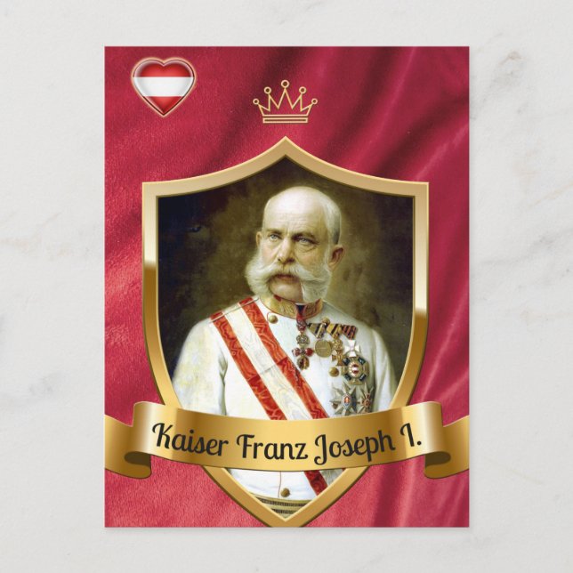 Carte Postale Empereur François-Josef (Devant)