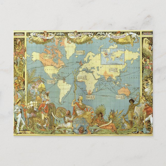 Carte Postale Empire britannique (Devant)