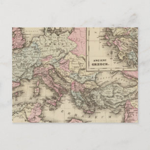 Carte Postale Empire romain, Grèce