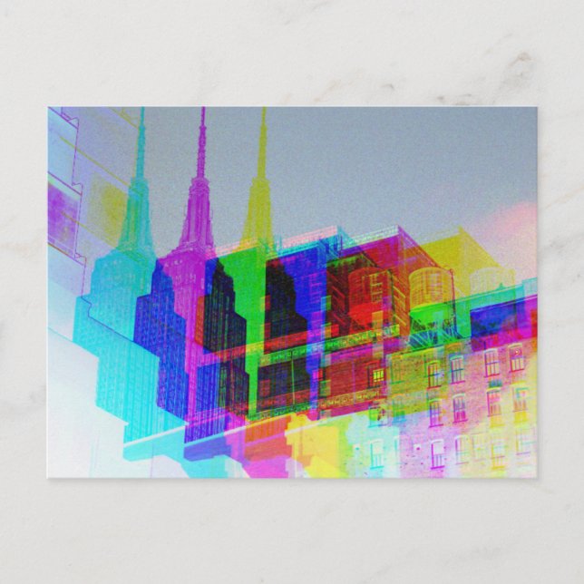 Carte Postale Empire State Building (Devant)