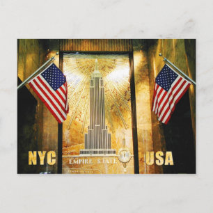 Carte Postale Empire State Building, New York City