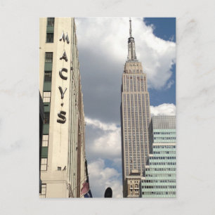 Carte Postale Empire State Building NYC Midtown Architecture