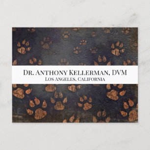 Carte Postale Empreinte de patte