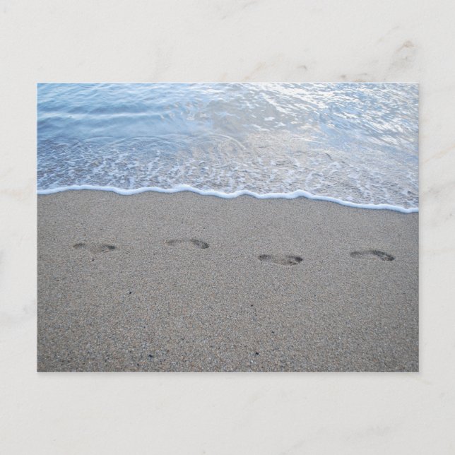 Carte Postale Empreintes à Porto Rico (Devant)