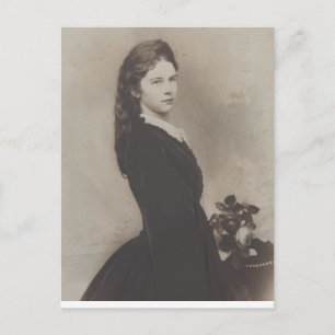 Carte Postale Empress Elisabeth Austria - Sissi jeune femme
