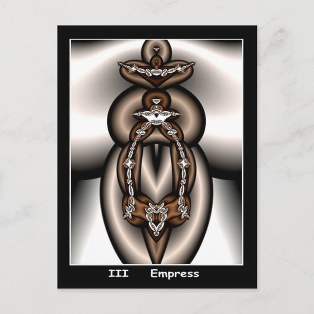 Carte Postale Empress Tarot Card (Devant)