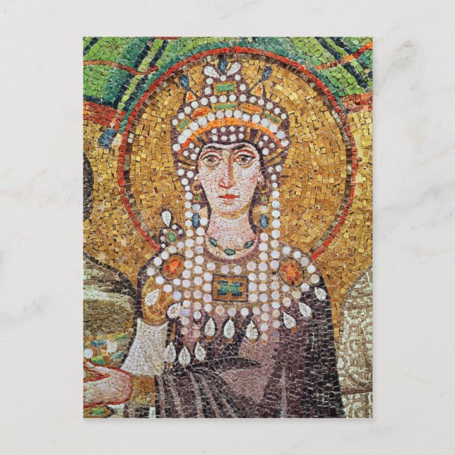 Carte Postale Empress Theodora (Devant)