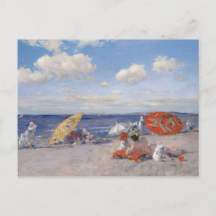 Carte Postale En bord de mer c.1892
