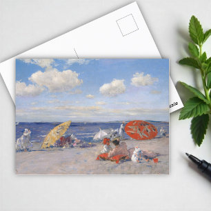 Carte Postale En bord de mer, William Chase