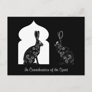 CARTE POSTALE EN CONSIDÉRATION DE L'ESPRIT