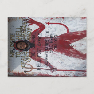 Carte postale en enfer