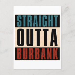 Carte Postale En face de Burbank California CA