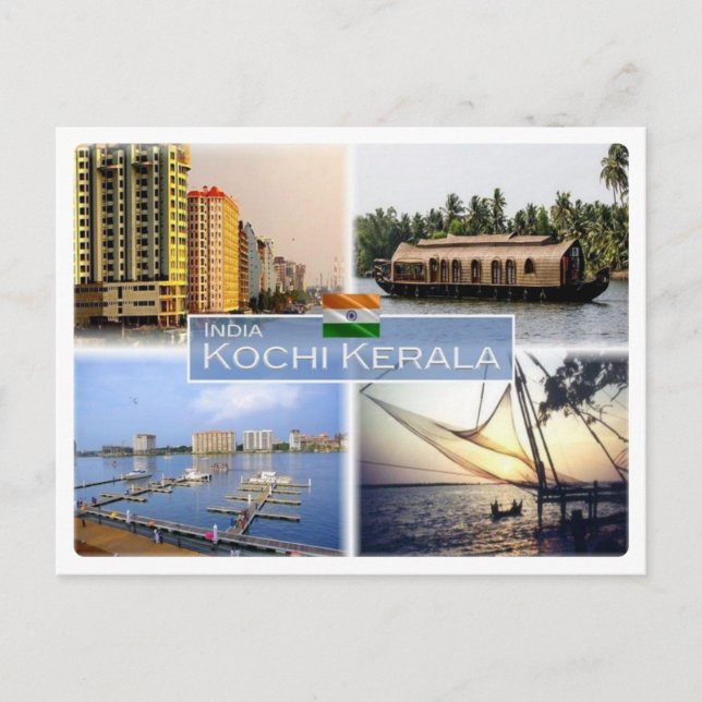 Carte Postale EN Inde - Kochi Cochin Kerala - (Devant)