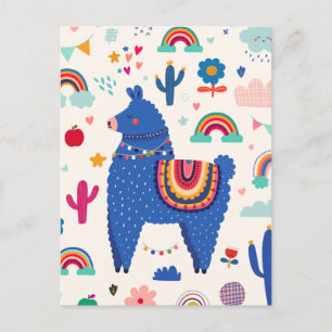 Carte postale en lama