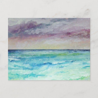 Carte Postale En mer de Chapel Porth, Cornouailles