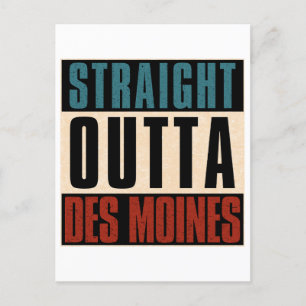 Carte Postale En Plein Air De Des Moines Iowa IA