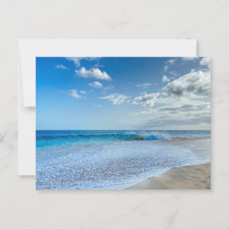 Carte Postale En solig strand från fjärran