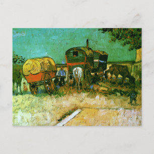 Carte Postale Encampement des Tziganes Van Gogh Art